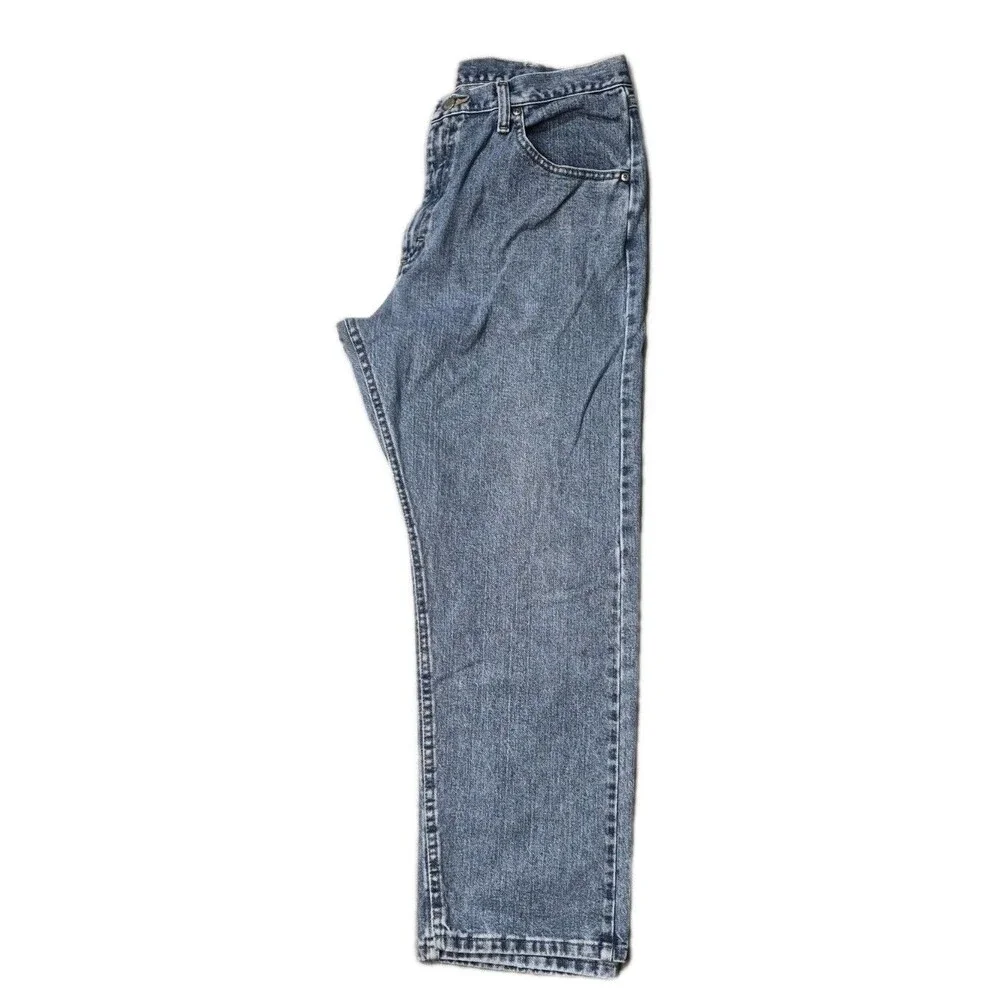 Vintage Wrangler Men's Jeans Regular Fit Size 36 X  30 Faded Blue